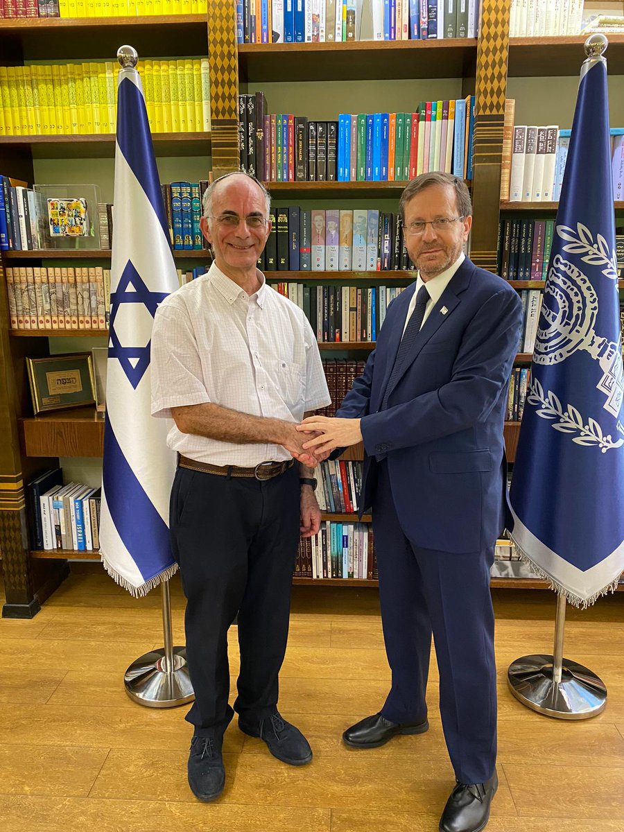 Yehuda Stolov (@yehudastolov) on Twitter photo Following IEA winning Presidential Volunteerism Award, President Isaac Herzog initiated a meeting with IEA in order to get to know IEA better.
The meeting was very pleasant. The President was listening carefully, asking many questions, and expressing his commitment
<a href="/interfaithea/">Interfaith Encounter Association</a> Following IEA winning Presidential Volunteerism Award, President Isaac Herzog initiated a meeting with IEA in order to get to know IEA better.
The meeting was very pleasant. The President was listening carefully, asking many questions, and expressing his commitment
<a href="/interfaithea/">Interfaith Encounter Association</a>