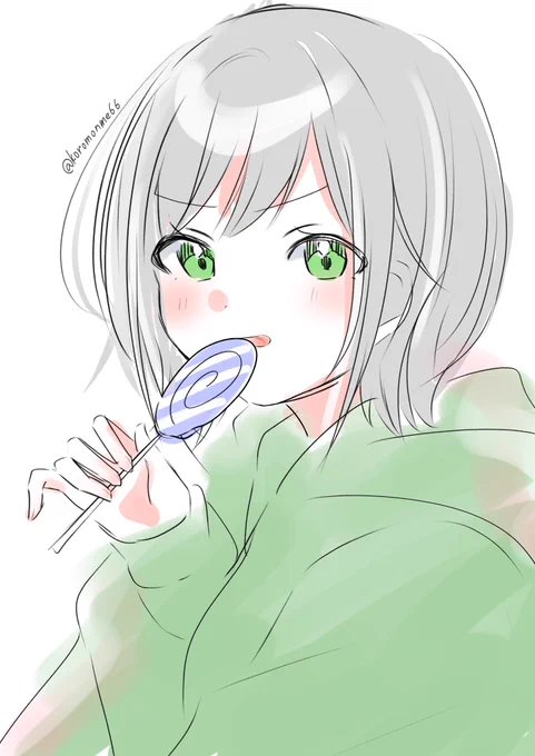 寝る前のラクガキ志歩ちゃん #prsk_FA 