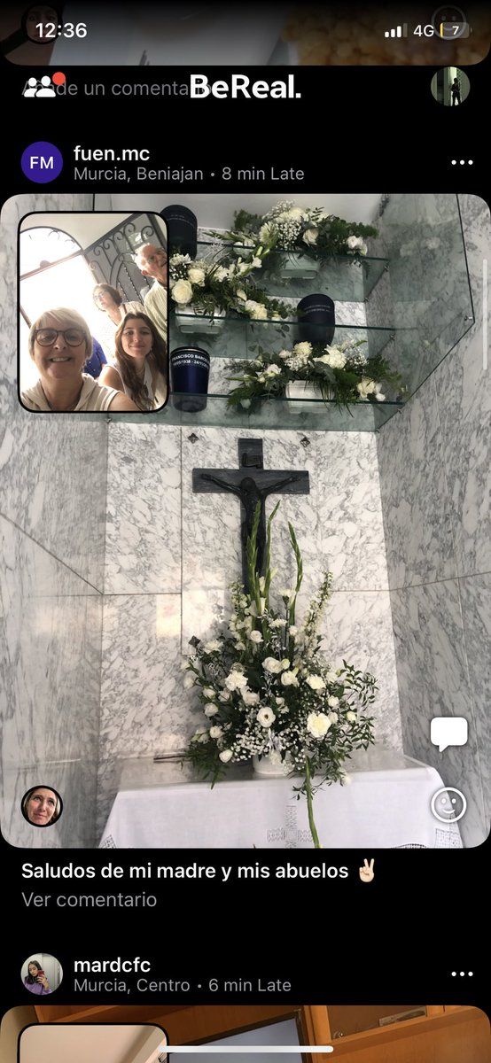 mi madre en bereal hermano