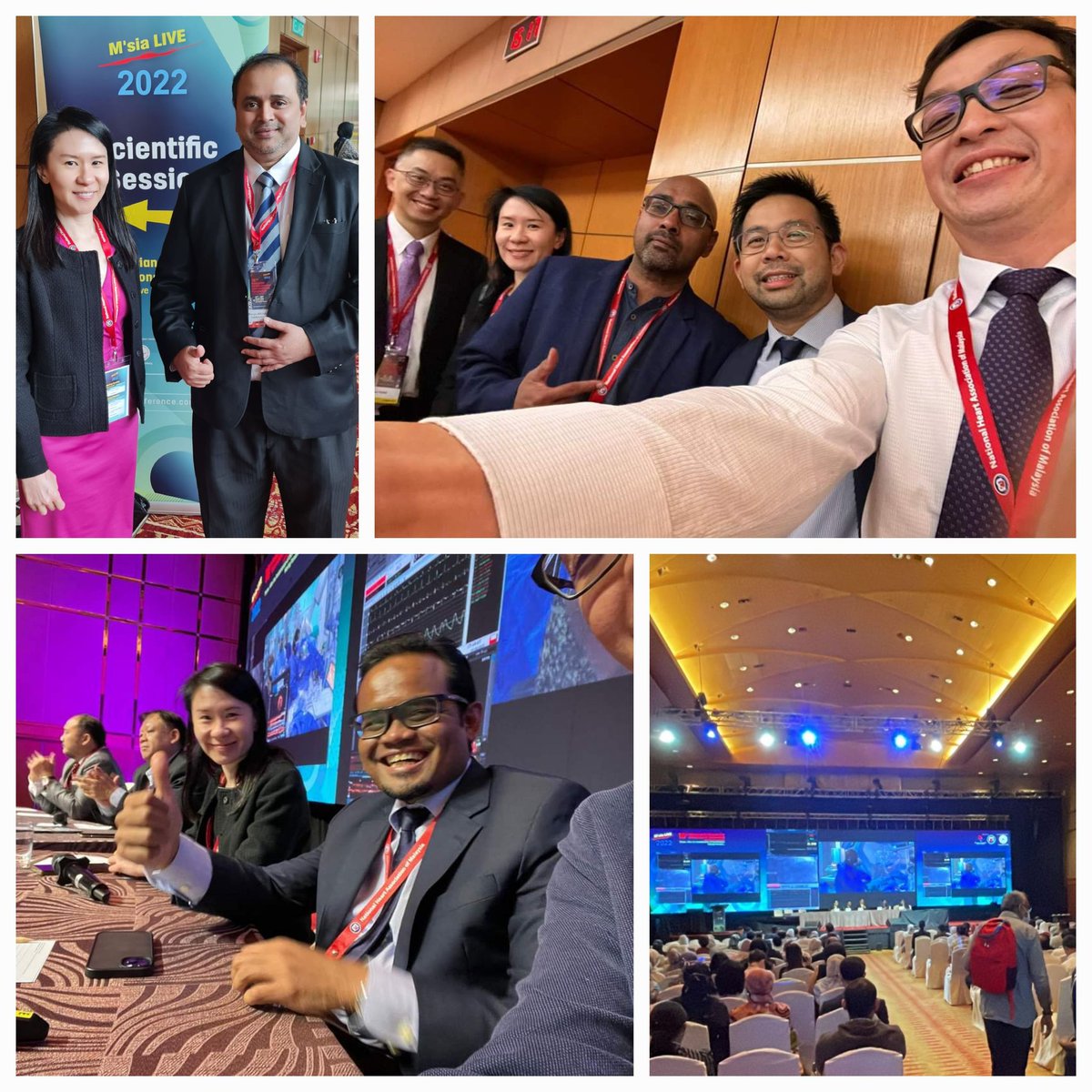 🎯 Congratulations to my friends in #NHAM - National ❤️ Assn 🇲🇾 for a successful #MyLive Malaysian Live Symposium 2022 🎯 proud to represent 🇸🇬 in #SCAI Society of Cardiovascular Angiography and Interventions to award new fellowships #CardioTwitter #GauthamKumar