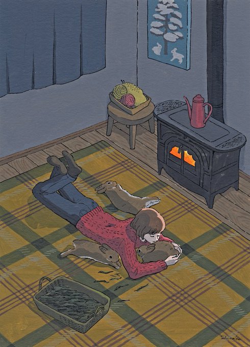 「rug」 illustration images(Latest｜RT&Fav:50)｜3pages