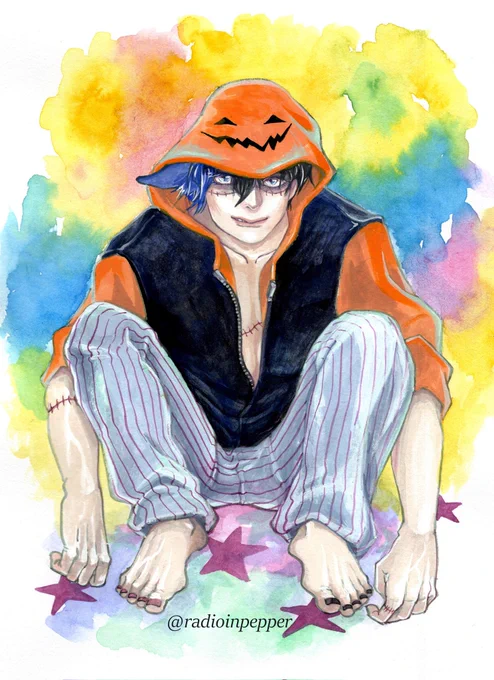 #今月描いた絵を晒そう 