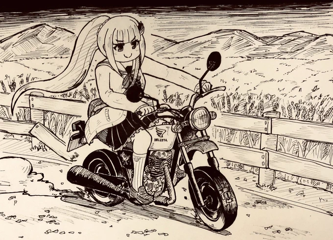 #見た人も無言でHondaをあげる 