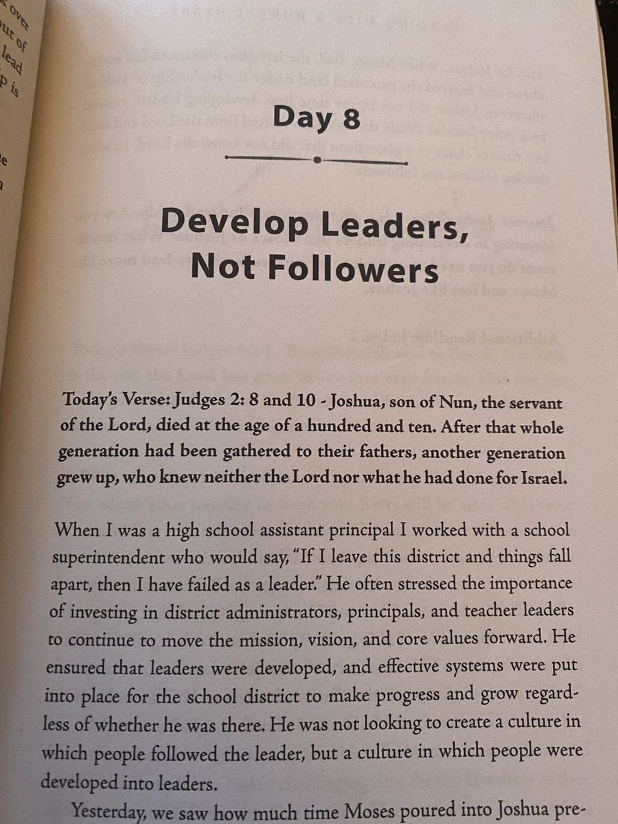 Don’t create a culture in which people follow the leader, create a culture in which people are developed into leaders. #HumbleHeart

amazon.com/gp/aw/d/B0B677…