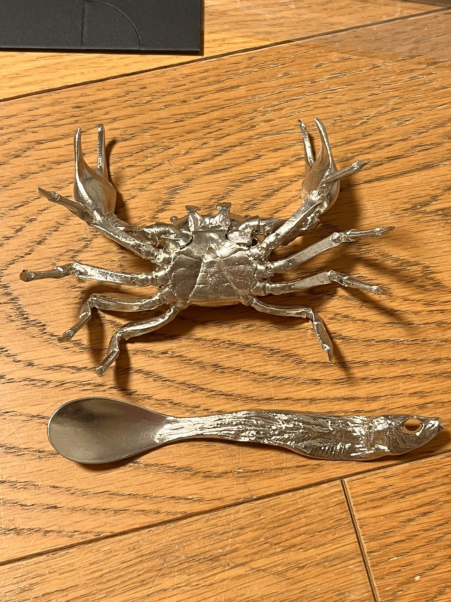 イワシ金属化 置物