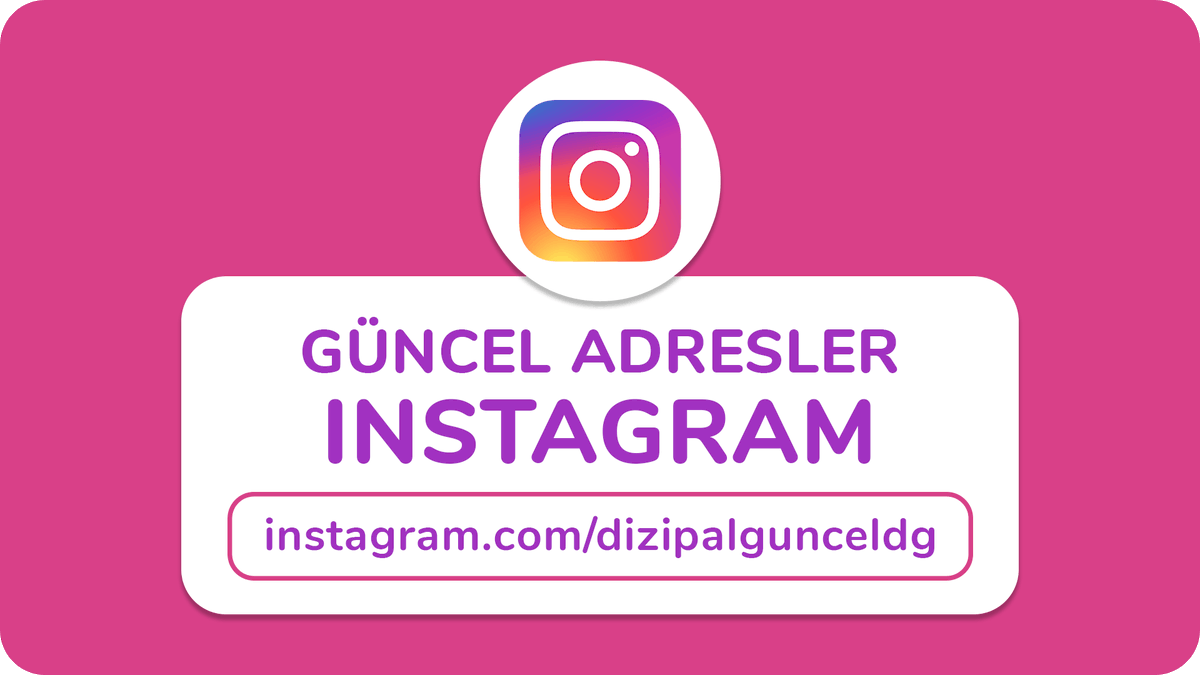 Dizipal güncel adresler için Instagram hesabımızı da takip edebilirsiniz. 🥰

Instagram: instagram.com/dizipalgunceld…

#dizipal #instagram