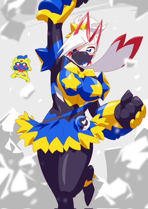 キュアギーツ モンスターフォーム #キュアライダー #ライダー少女 