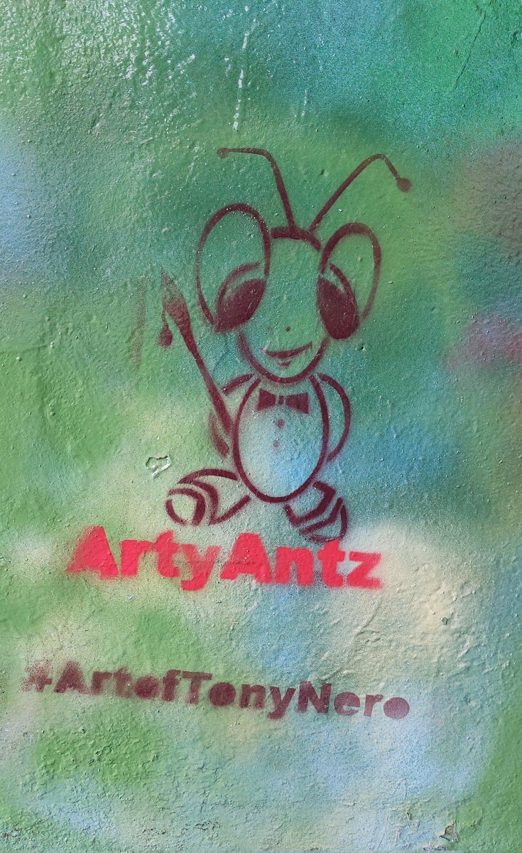 ArtofTonyNero's tweet photo. #ArtyAntz the new kid on the block...slowly popping up in a few places π¨ππ½ https://t.co/jCwDzf4Y8i