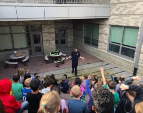 MassDFS's tweet photo. This #SundaySpotlight is on the #MillisMA Fire Department, which brings fire &amp; life safety education to residents of all ages. They reach kids in school from Pre-K to 12th grade, and seniors through councils on aging, senior centers, visiting nurse associations, etc. Great work! https://t.co/ukkTbyWSSE
