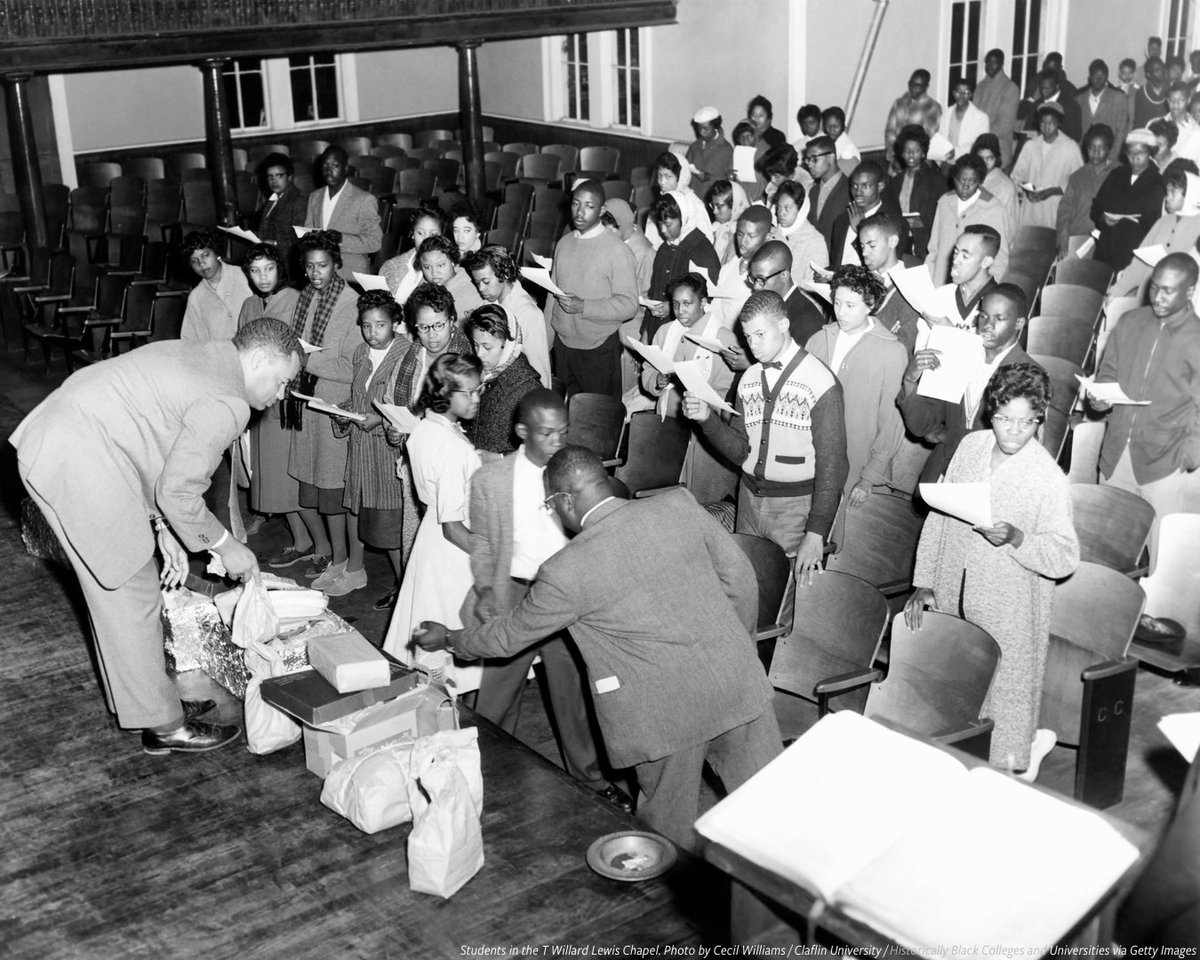 Founded with the support of church and missionary organizations, like the American Missionary Association and the African Methodist Episcopal Church, many HBCUs made religious study a part of their instruction.