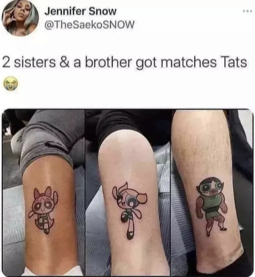 TousGenre's tweet photo. 2 soeurs et 1 frères #meme #Memes #memesdaily #humour https://t.co/BsRZ4EKwhM