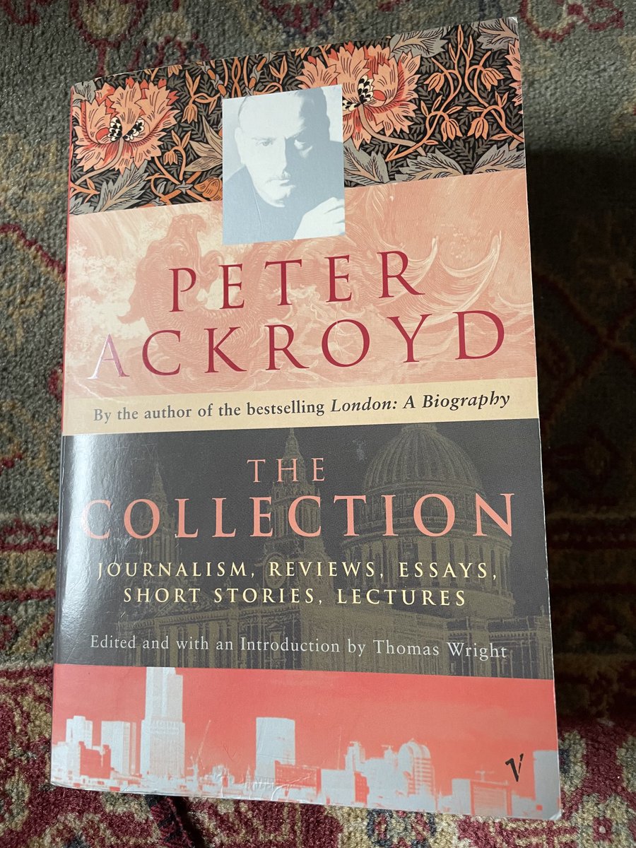 IanCallaway352's tweet photo. In an essay about #CyrilConnolly, #PeterAckroyd quotes #LoganPearsallSmith - “An improper mind is a perpetual feast.” Rather like that. https://t.co/4MwpaJFpsT