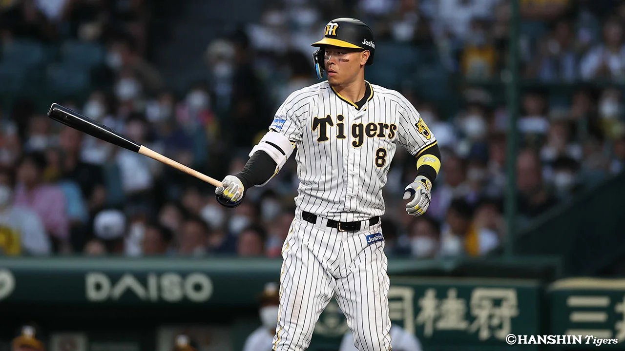 新品★侍ジャパン★WBC佐藤輝明へ引き継がれた中野背番号７★阪神タイガース★縦縞 野球日本代表 侍ジャパン 公式 on X: 