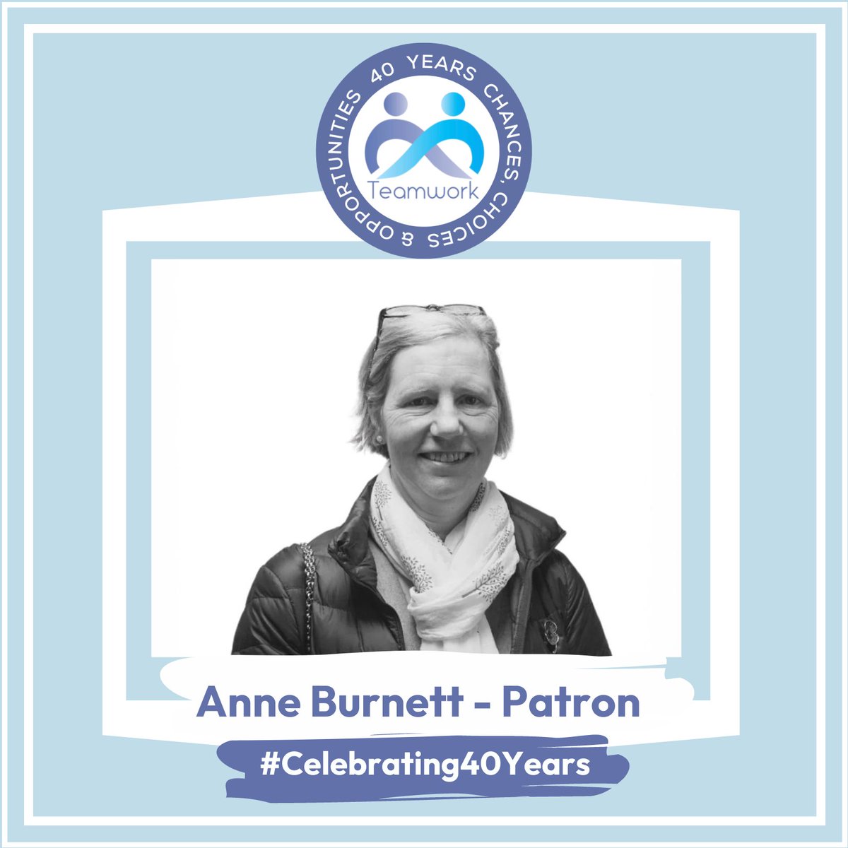 TeamworkTrust's tweet photo. Former High Sheriff of Northamptonshire Anne Burnett DL is our very first Patron and supports our bid to become sustainable, transformed and prepared for the 22nd century. Read all about Anne here: https://t.co/45zYcNXIuB
#TeamworkTrust
#TeamworkAt40
#MHNC https://t.co/X45KbHdAnz