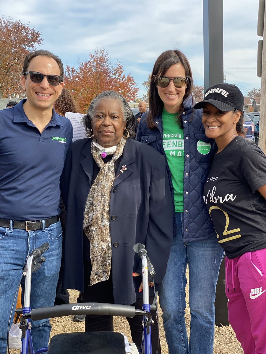 LouisvilleMayor's tweet photo. We were so honored to join Ruby Hyde
in the dedication of the new Peace Park in Shively. This will be an incredible community space and I encourage Louisvillians from across the city to visit!! #RunWithCraig https://t.co/8b3wK4l0hJ