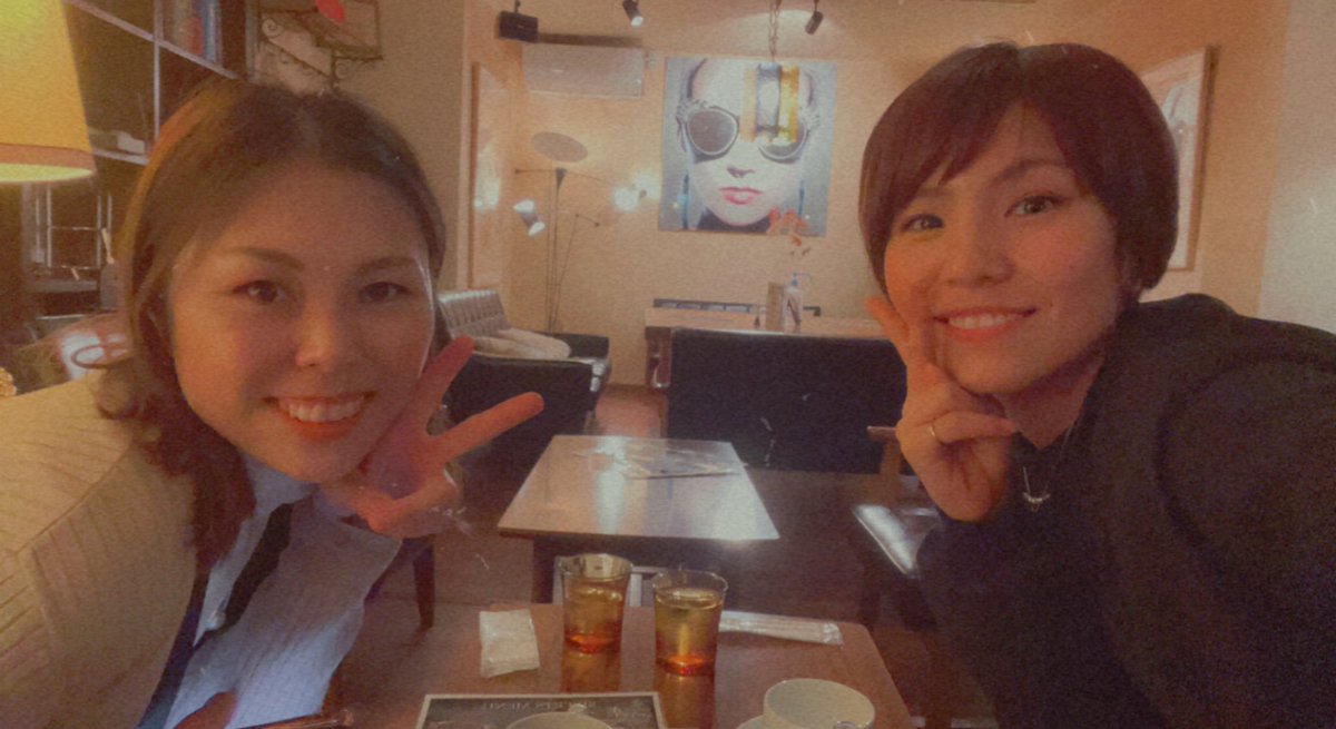 久しぶりに帯広へ帰ってきたこなみ<a href="/mk1210km/">こなみ</a> と🍽⇨👚⇨☕️❤️来週から海外遠征が始まってしまうので次会えるのはいつかなぁー。久しぶりのW杯、楽しんで頑張ってほしい！日本から全力応援📣🎌