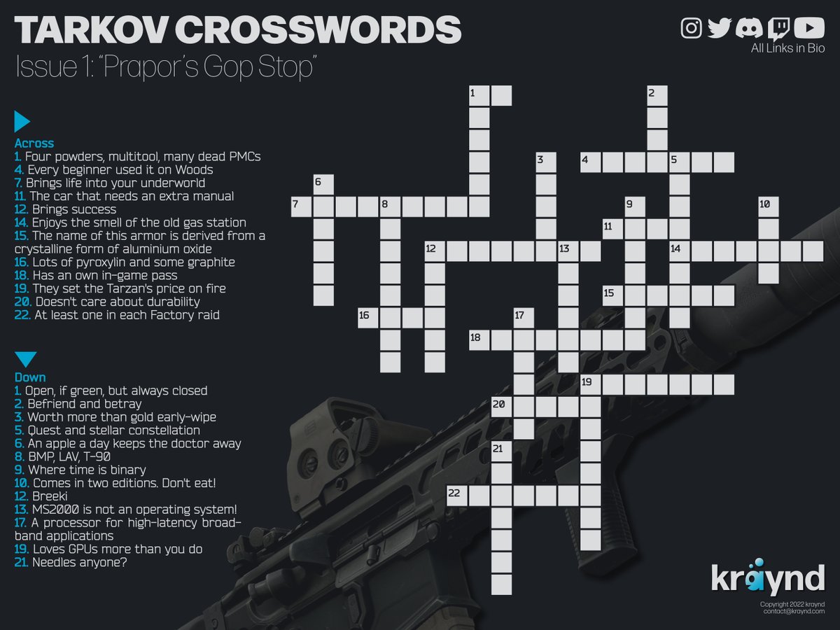 kraynd on Twitter "Sunday coffee & a crossword 📝 anyone? I'd appreciate sharing the puzzle so