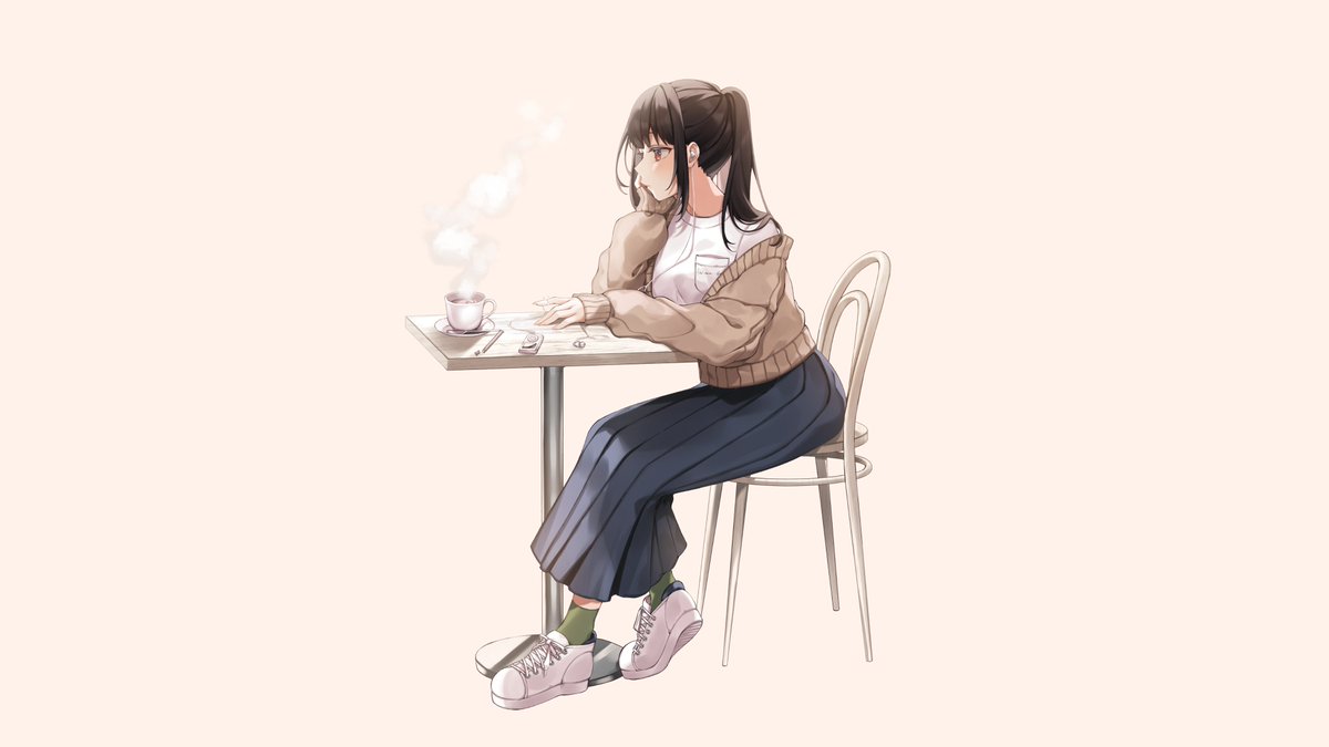 「【お知らせ】Ukiyoさんによる「morning coffee / strawb」|あん豆@ホロクル【C-10】のイラスト