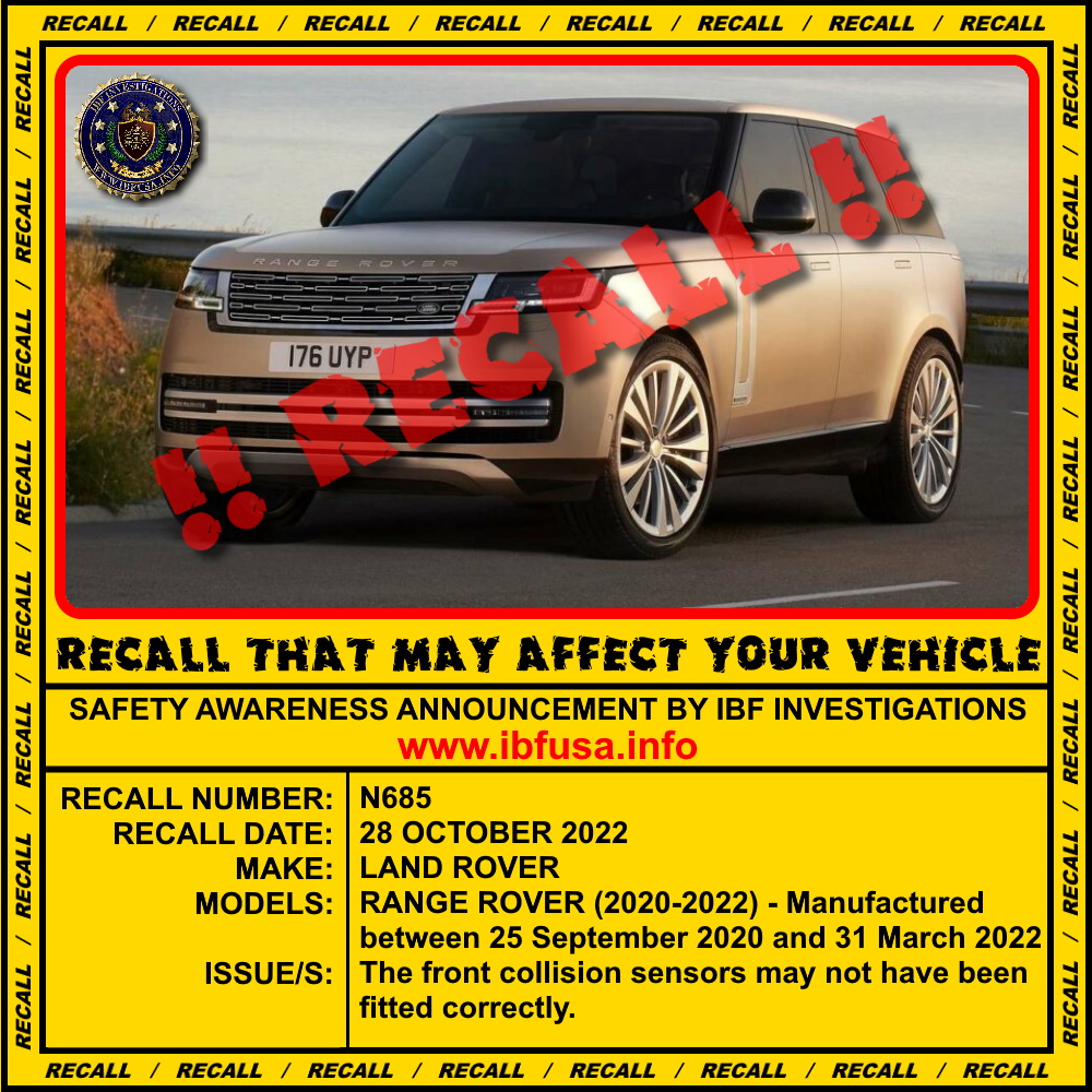 Visit our website page for Vehicle Recall updates. ibfusa.info/car-recalls/ @_ArriveAlive @FatalMoves @rsa_trucker