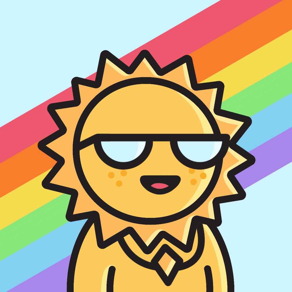 Sometimes you gotta drop ETH to truly support a project. I own a couple dozen Sunnies but just picked up this top 150 beauty a minute ago!

If you’re listing <a href="/thesunniesnft/">the sunnies 🌞</a> pieces, start at 1 ETH.

If you don’t have one, drop your wallet, because I’m giving away one of mine. ⬇️