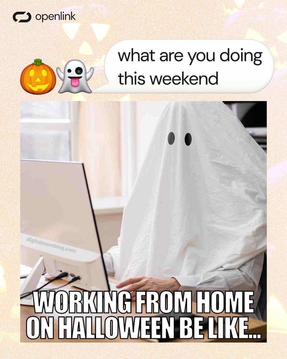 openlinkco's tweet image. what a weekend 🎃 who can relate to this? 🥲 

#openlink #Halloween #ฮาโลวีน #แอพดีบอกต่อ #รีวิวแอพ #แอพ #รีวิว