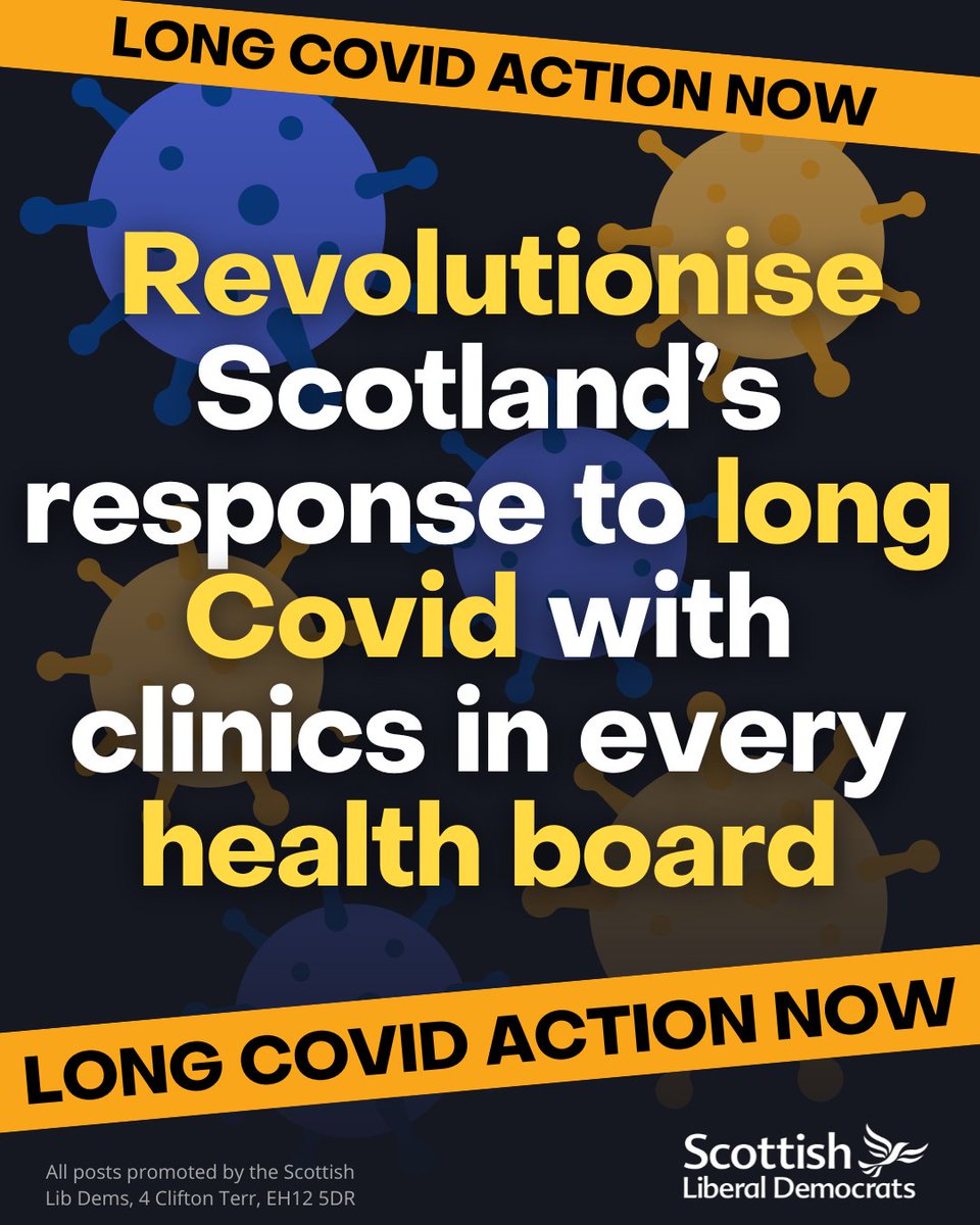 Scottish Conference just endorsed proposals to revolutionize the approach to long Covid. Even as a record 204,000 Scots suffer from what is undoubtedly a debilitating and life-altering condition, the Scottish Government continue to turn a blind eye.