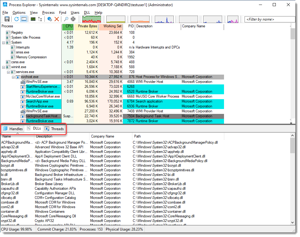 Sysinternals Updates: Process Explorer v17.0, Handle v5.0, Process Monitor v3.92 and Sysmon v14.11 i5c.us/d29200