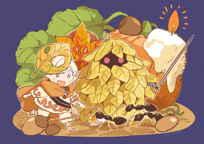 ハロウィン#こびとのシイタ 
