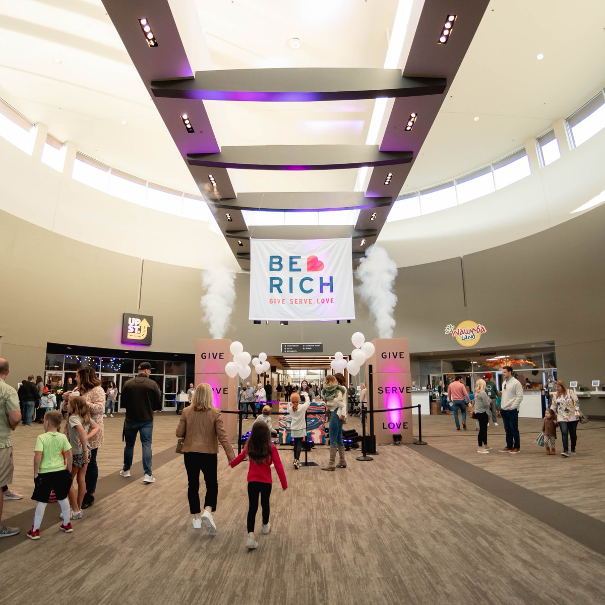 We're thrilled for another Sunday of Be Rich! We love seeing you #giveservelove all over our city (and beyond!).