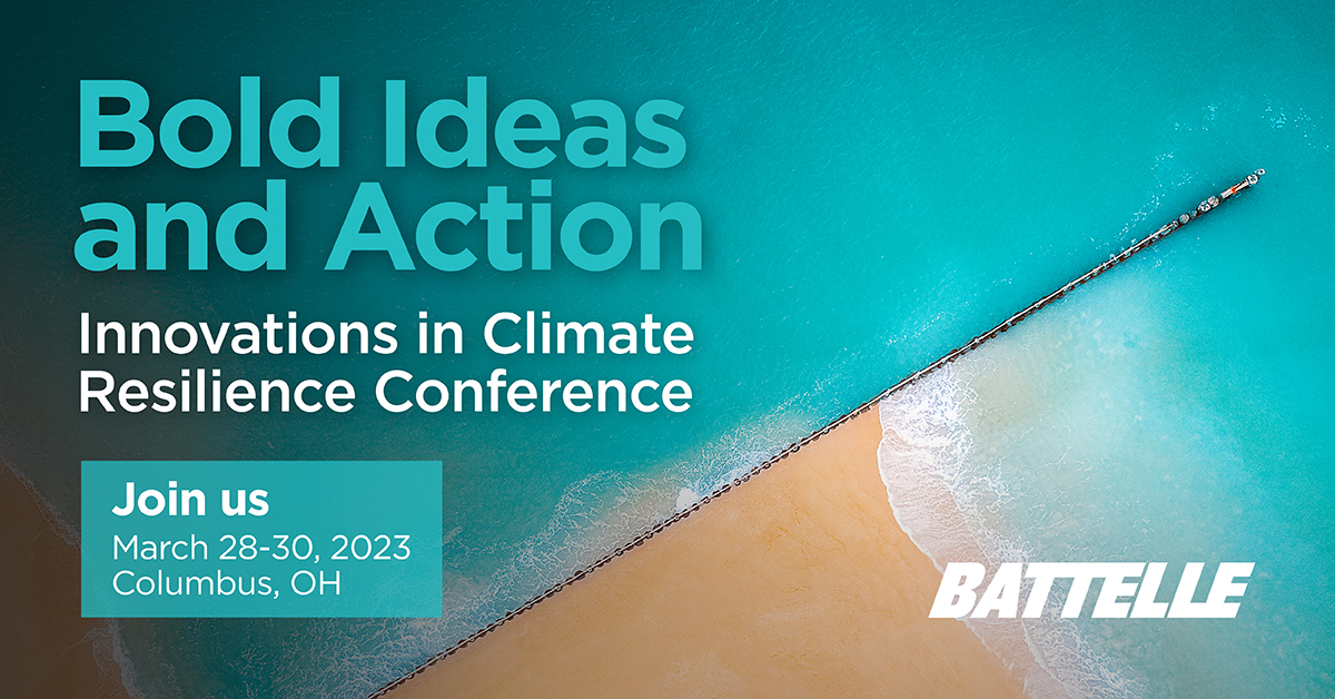 We're looking forward to the next Innovations in Climate Resilience #ICR23 #Climate23. Check out this list of impressive speakers who will be presenting, and remember there's still time to send in your abstracts, lightning talks and demo proposals. okt.to/RhUtVS