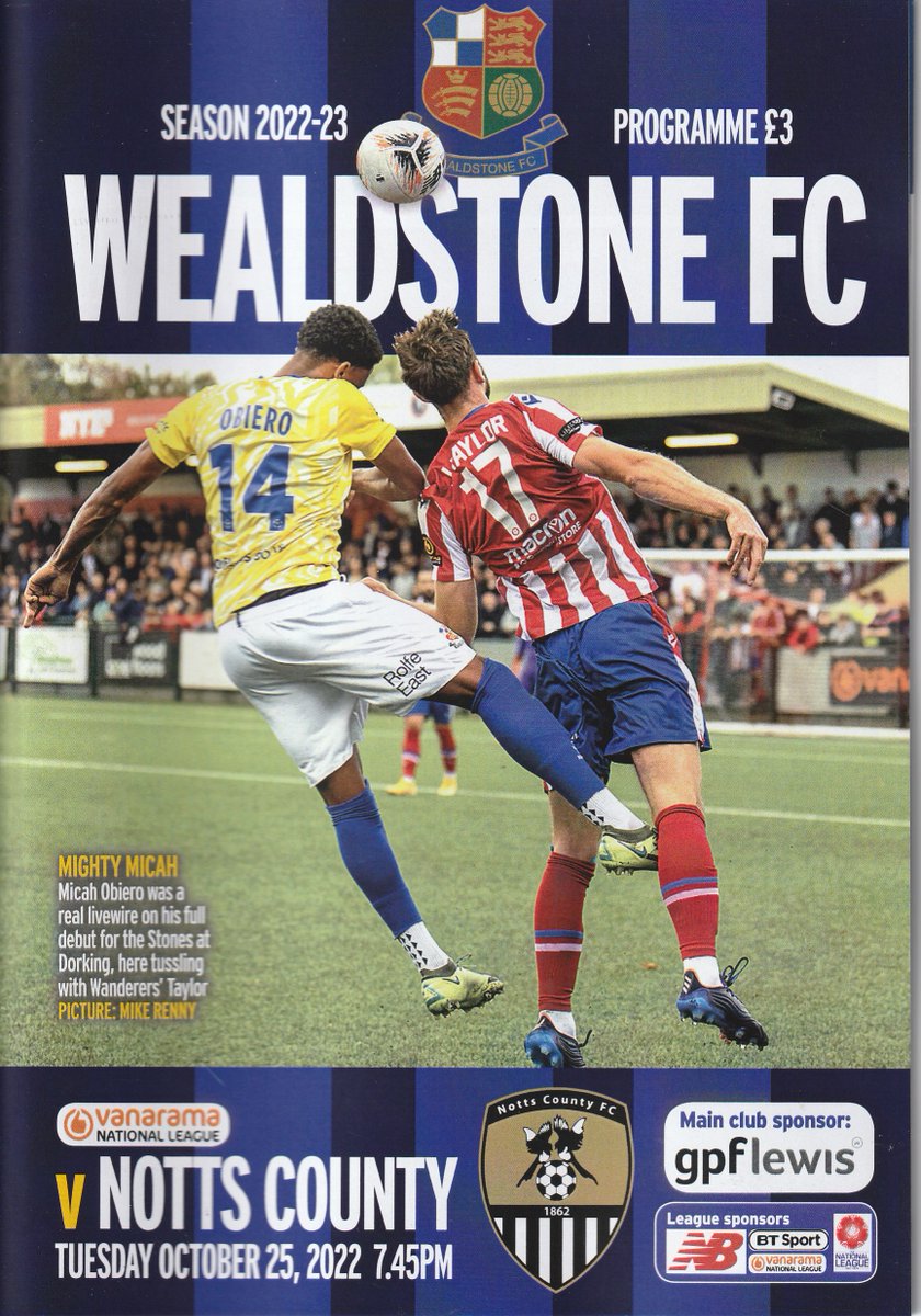 The result might not have been the best... but the programme certainly is. That is why it wins awards every single year. 

Pick up your copy of the Notts County home programme... or in fact a selection of other home and away programmes from this season
ebay.co.uk/itm/1342999539…