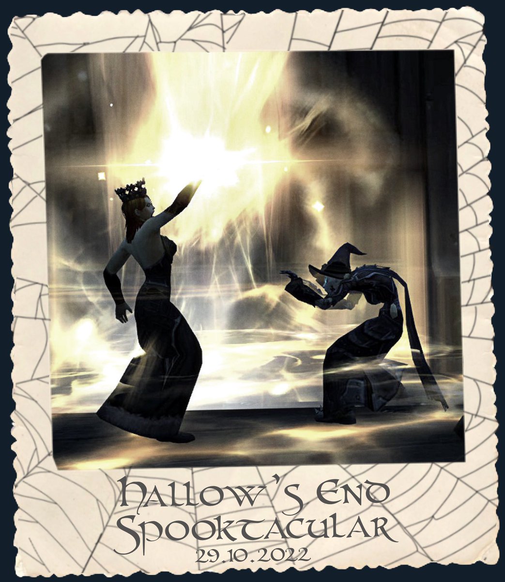 Last night’s Hallow’s End Spooktacular was a blast! Thanks to our wonderful team of helpers! ♥️

Look at the Photo Booth fun! ♥️

Look at the recording <a href="/Baten77/">Meiling</a> did of the opening performance! youtube.com/watch?v=1hefPa… ♥️

#worldofwarcraft #ArgentDawnEU
