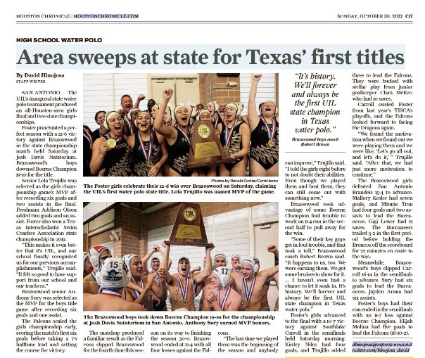 Houston Chronicle High School Sports tweet media