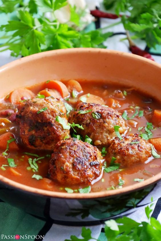 PassionSpoon1's tweet photo. Recipe 👉https://t.co/ka3mwfQRku
This hearty tomato bean soup with meatballs is one of the cosiest meals imaginable. It is made with black and red beans, sweet carrots, tomato base and brilliant pork meatballs which are made in no time.
#recipes #meatballs #deliciousfood #Food https://t.co/MGI8fZMHld