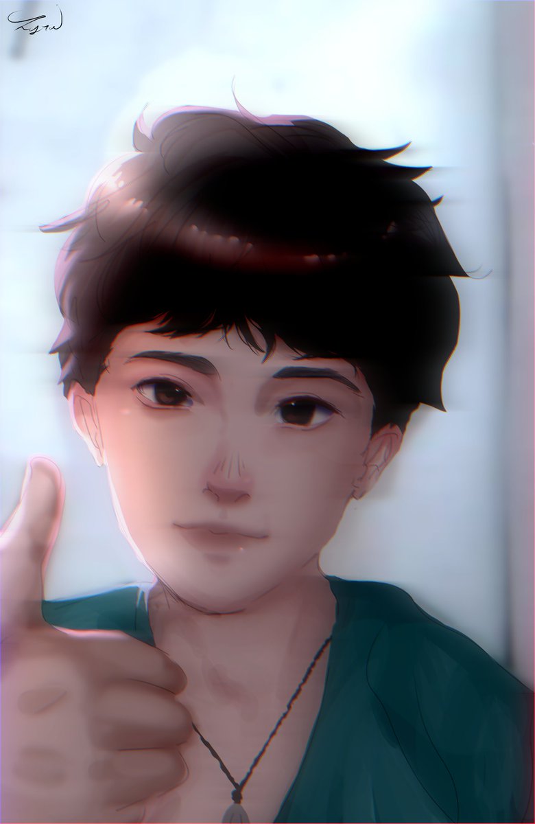 emmachi63's tweet photo. My classmate requested me to draw him :> 
#art #semirealism https://t.co/gjjUylwDoU