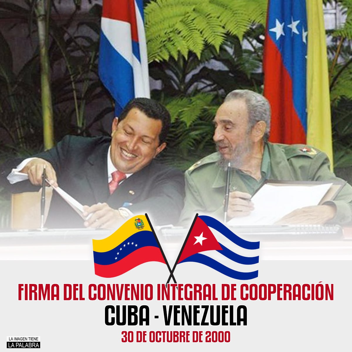 ErnestP49147366's tweet photo. A  22 años de la firma del Convenio Integral de Cooperación Cuba-Venezuela, reimpulsando el bienestar de sus pueblos pese al bloqueados. #CubaEsAmor #CubaPorLaPaz #CubaPorLaVida #MejorSinBloqueo #MMedicaCubanaTachira #HéroesDeLaSalud @cubacooperaTA1 @cubacooperaven @DiazCanelB https://t.co/z6MVMb699B