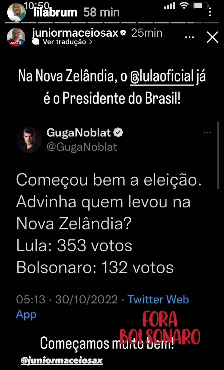 Segue o rumo da história