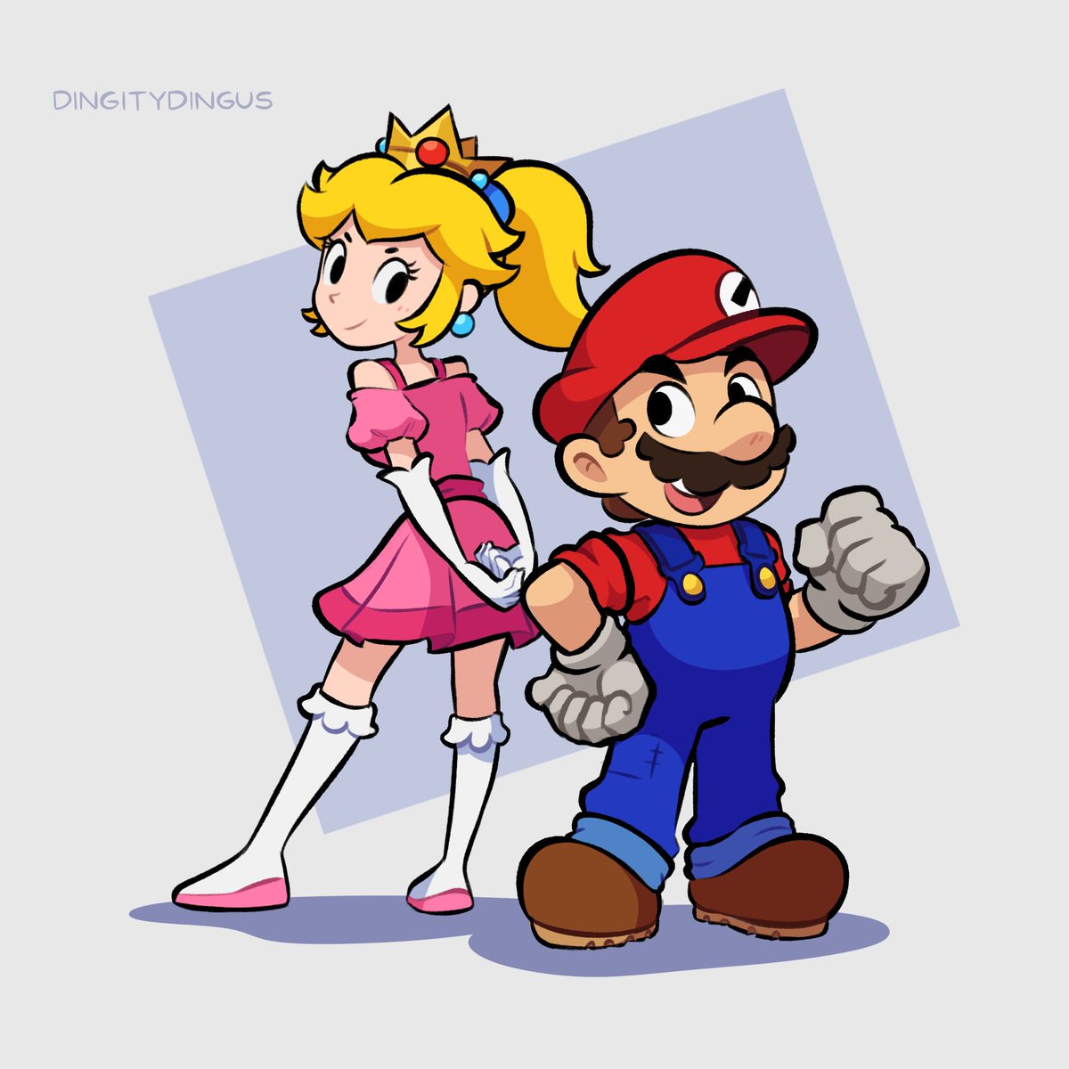 mario, luigi, and starlow (mario and 1 more) drawn by vinny_(dingitydingus)