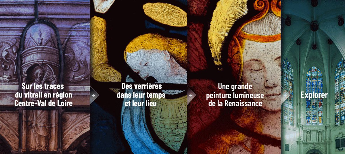 adeep_tours's tweet image. VITRAIL, un projet porté par @CESR_Tours !
Découvrez gratuitement les vitraux en Val de Loire, leur histoire ainsi que les différentes techniques permettant leur restauration à travers le webdocumentaire « Le vitrail à la Renaissance » dont voici le lien : vitrailrenaissance.univ-tours.fr/#Bande-annonce…