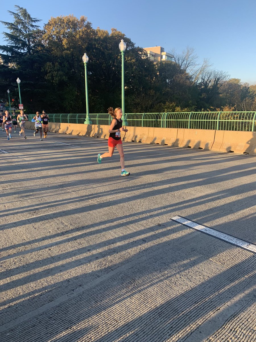 Cara &amp; Ryan having great starts. Ryan the 10k in 3rd 5:38 pace. Cara in 6th at 6:26 pace. <a href="/Marine_Marathon/">Marine Corps Marathon</a> <a href="/Mike_MacAdam/">Mike MacAdam</a> <a href="/dgazettesports/">Daily Gazette Sports</a> <a href="/LieshaSherman/">Liesha Sherman</a>