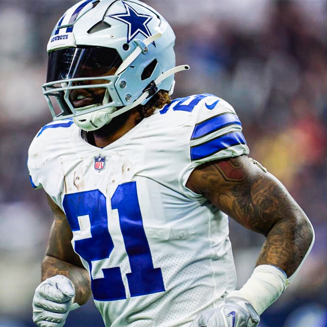 Cowboys RB Ezekiel Elliott is inactive vs. the Bears.
