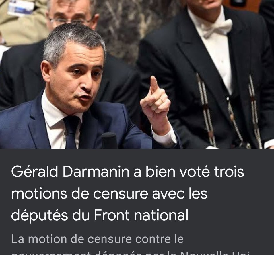 Boudil1Said's tweet photo. Alors mon tchio @GDarmanin #LREMFN https://t.co/WWnmqAP6n5