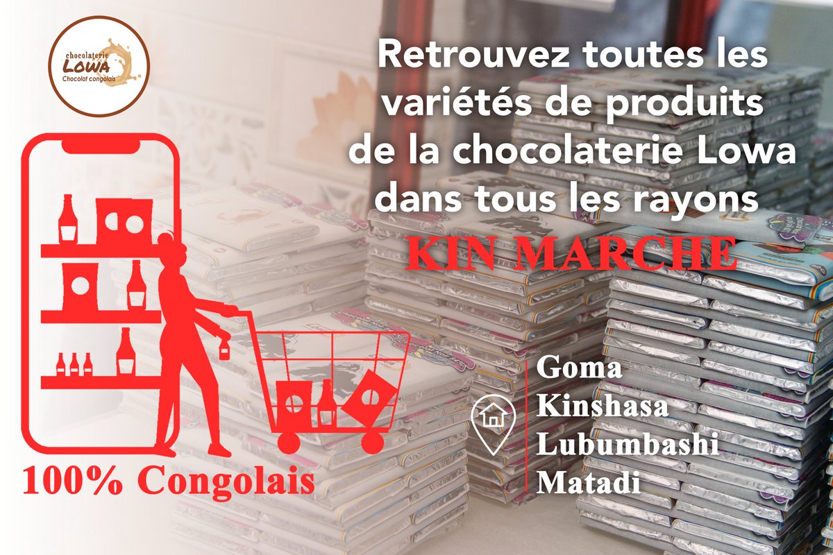 ChocoLowa's tweet photo. Du #Chocolat en #plaquette aux différentes #poudres passant par les #beurres à #tartiner...
Des articles 100% #Congolais, produits à #Goma avec du #Cacao de Walikale dans le #Nord-#Kivu, que vous pouvez intégrer dans vos #petit-#déjeuner et au bureau pour agrémenter vos journées https://t.co/DvMvjW5EAD