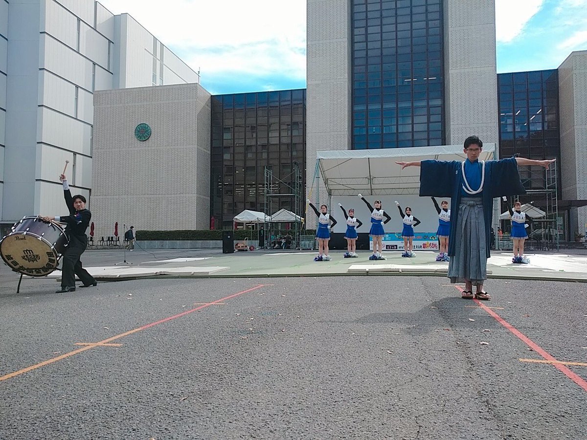 JU_endan's tweet photo. 押忍。
本日は無事高麗祭が終了しました！
我々は3年振りとなる高麗祭の成功にお力添えする事が出来た事心より嬉しく思います！
来年度は更なる城西大学の更なる協創を願い精進して参ります！
#高麗祭
#城西大学応援団
#城西大學全學應援團 https://t.co/Gl24uc6hHJ