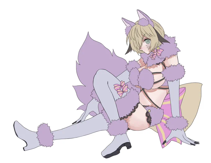 もうちょっと恥じらいそうだと思ってやめたボツ 