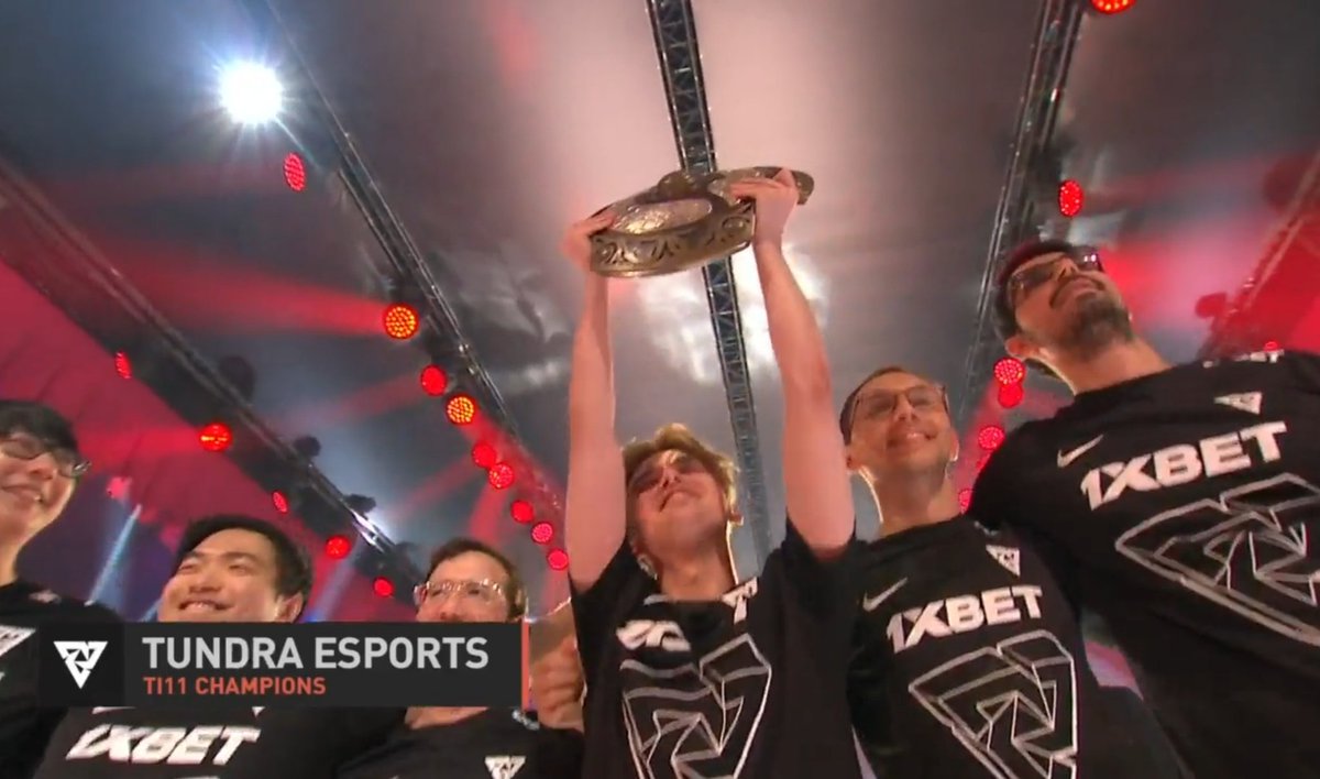 OGesports's tweet photo. From facing them in TI10 qualifiers to seeing them lift the Aegis at TI11.

Outstanding performance, congratulations @TundraEsports 🏆 https://t.co/AbjWWbrDWP