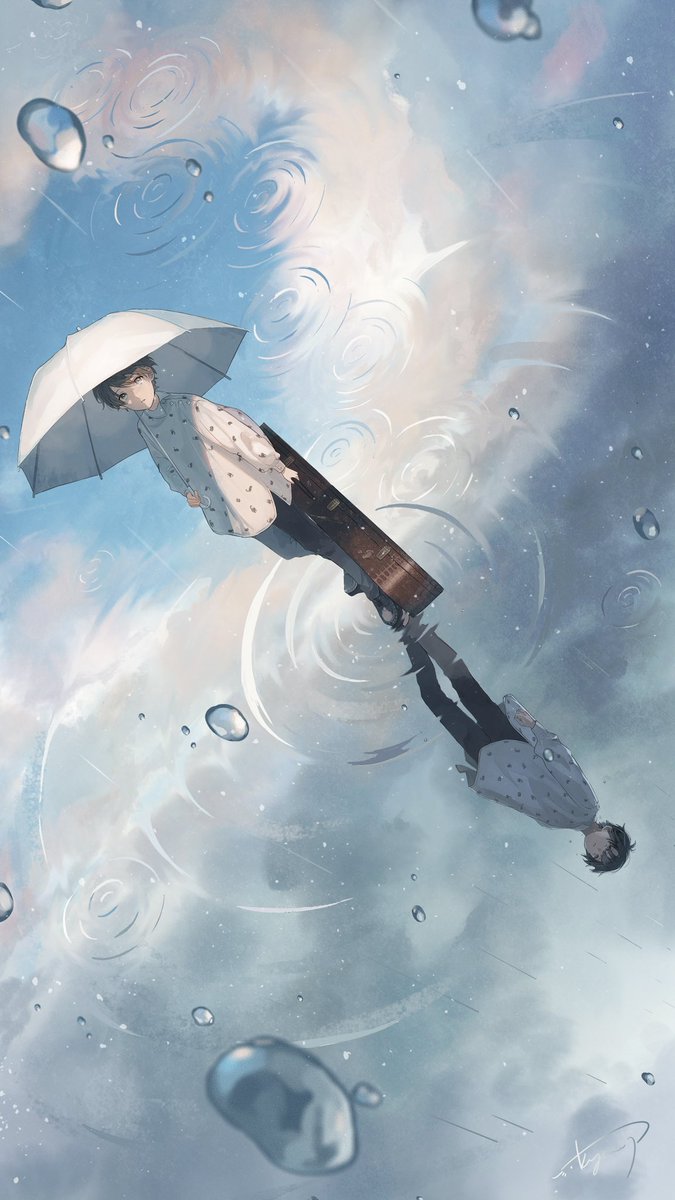 「雨のち無/Syuwa 」|アキヤミのイラスト