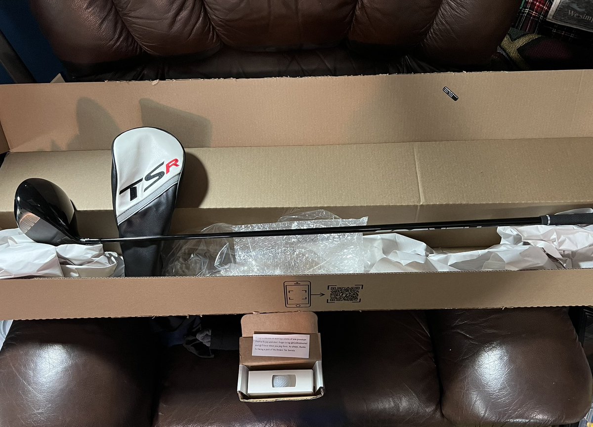 What a cool couple of weeks…

<a href="/chasingscratch0/">Chasing Scratch Podcast</a> events

Prototype <a href="/Titleist/">Titleist</a> balls and free TSR fitting through <a href="/GolfersJournal/">The Golfer's Journal</a> 

Matt Mosca in Charlotte gave a great fitting experience, and I couldn’t resist the carry increase.

Fitted and ordered Tuesday, arrived Saturday!
#LGLG