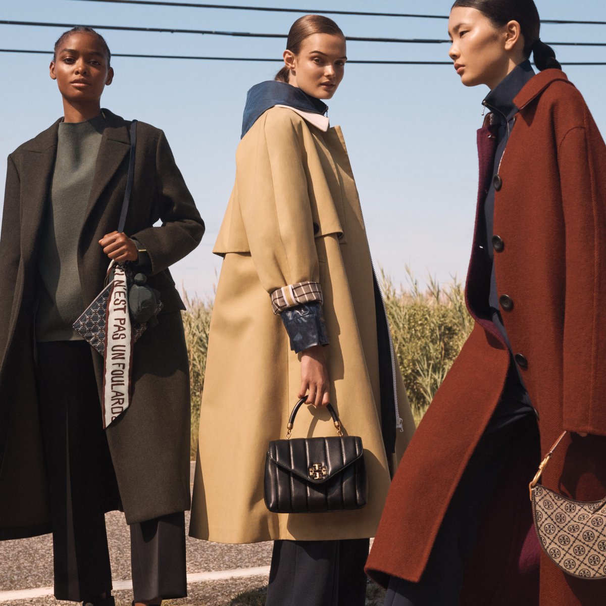 Coats are like friends. Closets, just as in life, are best with variety. #TorySport