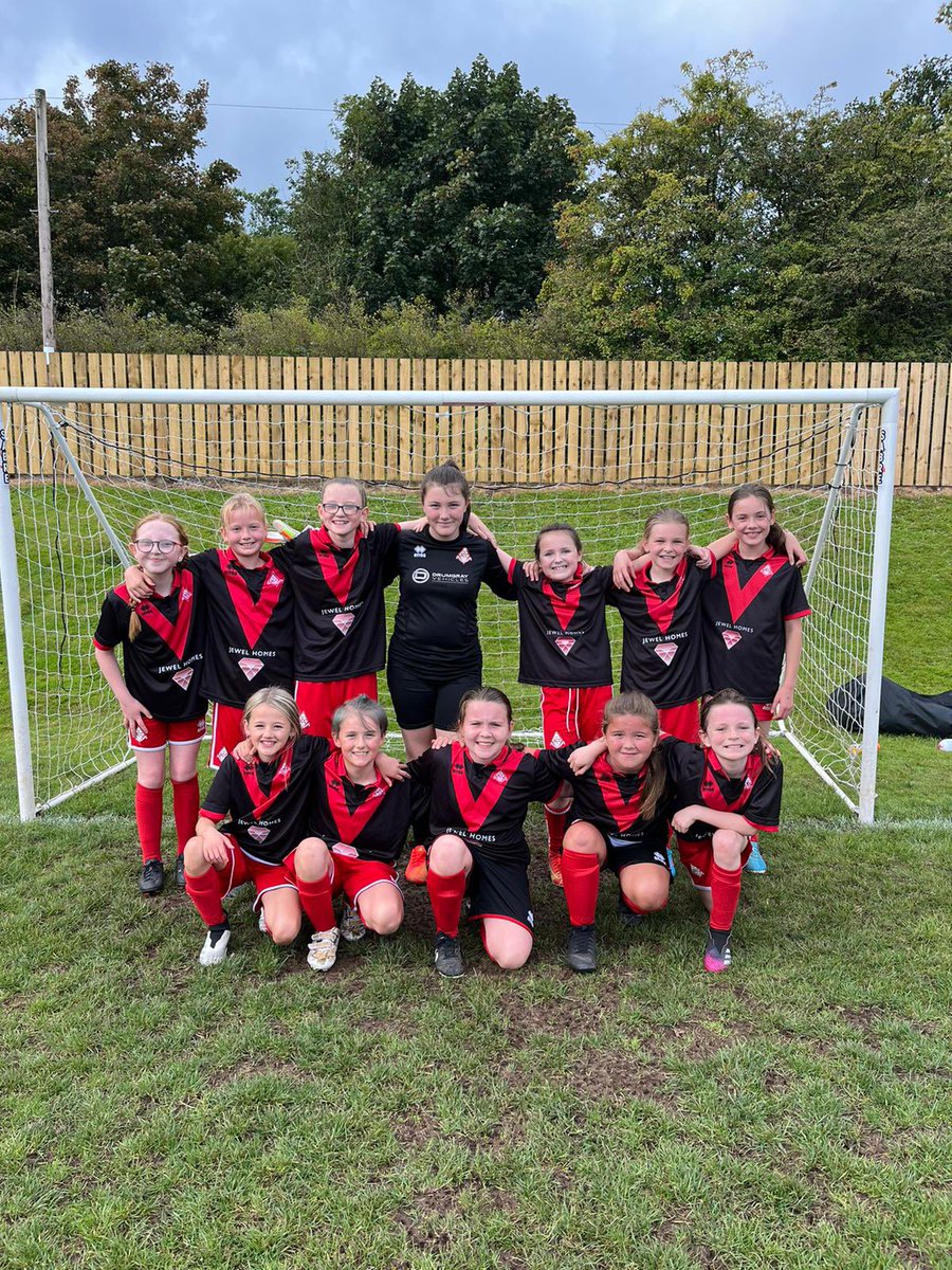 Club2013s's tweet photo. No Halloween scares for our amazing girls team today…a terrific victory over our good friends at @ColtsGirls. We wish them all the best with their season. But our wee ♦️s just keep on playing great football and improving every week. #OurGirlsCan #TheirGame #AirdrieGirls https://t.co/IoTbeGYv54